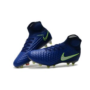 Nike Magista Obra Elite DF FG Men Modrý Zelená